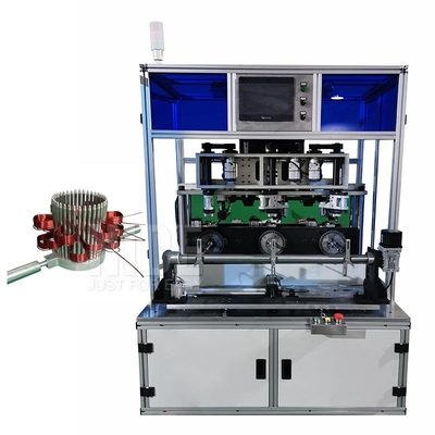 Automotive Generator Stator Coil Winding Automobile Generator Stator Coil Lap Winding Equipment Machine for Electric Motor Coil Wave Winding