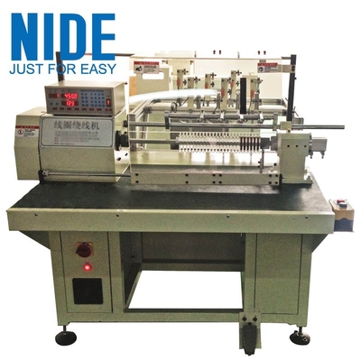 Motor wire spool manufacturing china cnc semi automatic fan motor winding machine for small electric motor coil manufacture