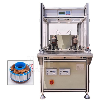 The Factory 2 Stations BLDC Automatic External Rotor Winding Machine