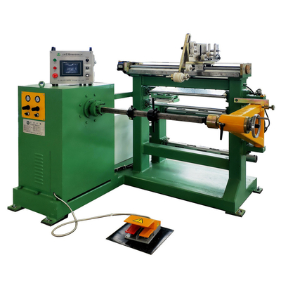energy &amp;amp; ZBR-800 High Quality Automatic Transformer Foil Mining Winding Machine For High Voltage Coil Making